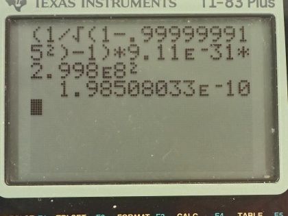 OpenStax College Physics, Chapter 29, Problem 84 (PE) calculator screenshot 4