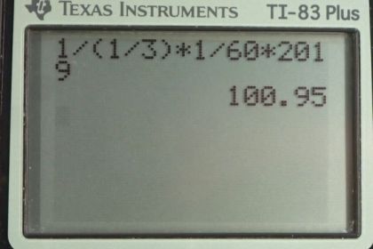 OpenStax College Physics, Chapter 1, Problem 30 (PE) calculator screenshot 1