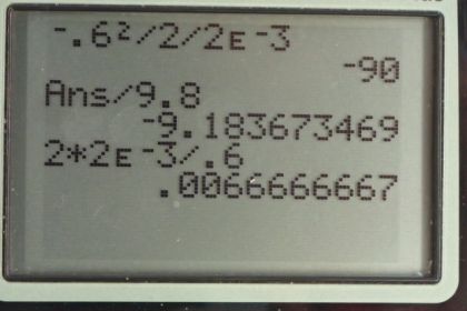 OpenStax College Physics, Chapter 2, Problem 32 (PE) calculator screenshot 1