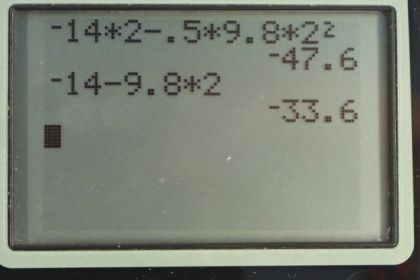OpenStax College Physics, Chapter 2, Problem 42 (PE) calculator screenshot 4