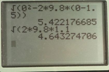 OpenStax College Physics, Chapter 2, Problem 58 (PE) calculator screenshot 1