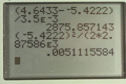 OpenStax College Physics, Chapter 2, Problem 58 (PE) calculator screenshot 2