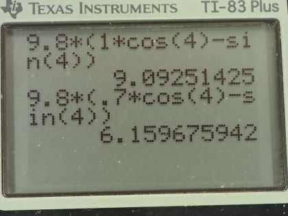 OpenStax College Physics, Chapter 5, Problem 15 (PE) calculator screenshot 1