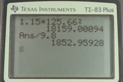 OpenStax College Physics, Chapter 6, Problem 13 (PE) calculator screenshot 2