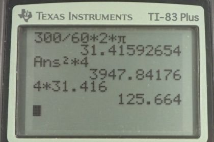 OpenStax College Physics, Chapter 6, Problem 15 (PE) calculator screenshot 1