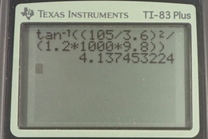 OpenStax College Physics, Chapter 6, Problem 25 (PE) calculator screenshot 1