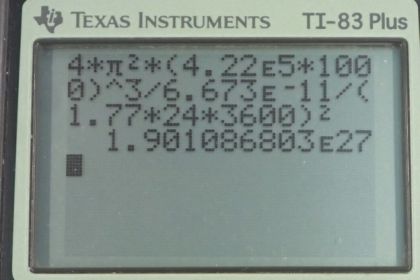 OpenStax College Physics, Chapter 6, Problem 45 (PE) calculator screenshot 1