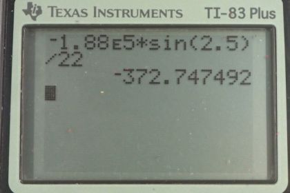 OpenStax College Physics, Chapter 7, Problem 25 (PE) calculator screenshot 2