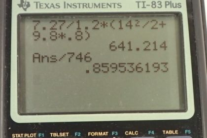 OpenStax College Physics, Chapter 7, Problem 46 (PE) calculator screenshot 1