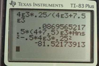 OpenStax College Physics, Chapter 8, Problem 35 (PE) calculator screenshot 1