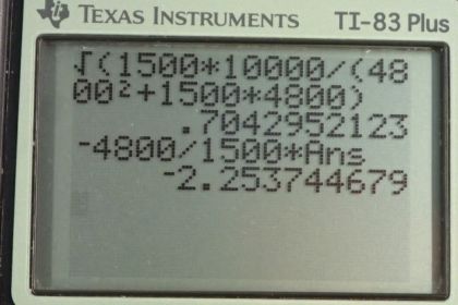 OpenStax College Physics, Chapter 8, Problem 37 (PE) calculator screenshot 1