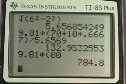 OpenStax College Physics, Chapter 9, Problem 17 (PE) calculator screenshot 1