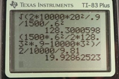 OpenStax College Physics, Chapter 10, Problem 27 (PE) calculator screenshot 1