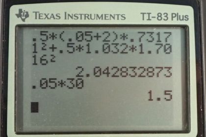 OpenStax College Physics, Chapter 10, Problem 47 (PE) calculator screenshot 3
