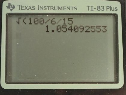 OpenStax College Physics, Chapter 11, Problem 2 (AP) calculator screenshot 1