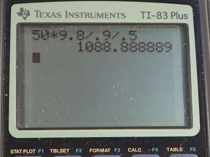 OpenStax College Physics, Chapter 11, Problem 20 (PE) calculator screenshot 1