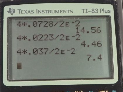 OpenStax College Physics, Chapter 11, Problem 62 (PE) calculator screenshot 1