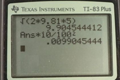 OpenStax College Physics, Chapter 12, Problem 9 (AP) calculator screenshot 1
