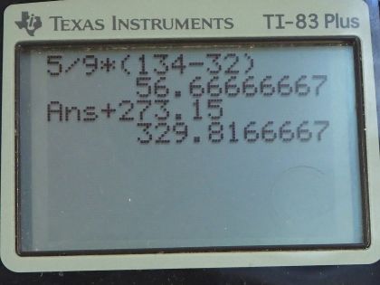 OpenStax College Physics, Chapter 13, Problem 6 (PE) calculator screenshot 1