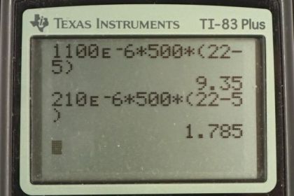 OpenStax College Physics, Chapter 13, Problem 17 (PE) calculator screenshot 1