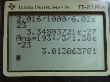 OpenStax College Physics, Chapter 13, Problem 46 (PE) calculator screenshot 1