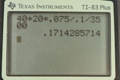 OpenStax College Physics, Chapter 14, Problem 5 (PE) calculator screenshot 1