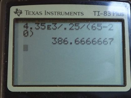 OpenStax College Physics, Chapter 14, Problem 6 (PE) calculator screenshot 1