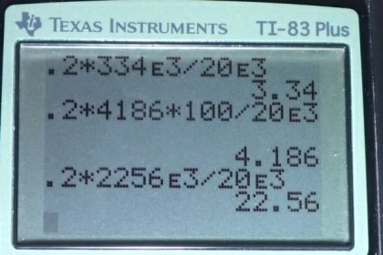 OpenStax College Physics, Chapter 14, Problem 17 (PE) calculator screenshot 2