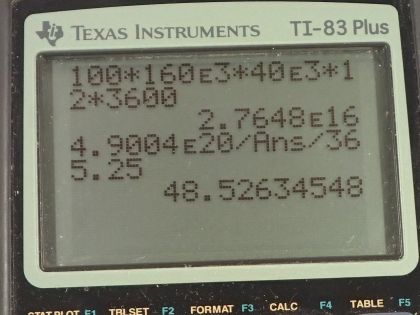 OpenStax College Physics, Chapter 14, Problem 18 (PE) calculator screenshot 2