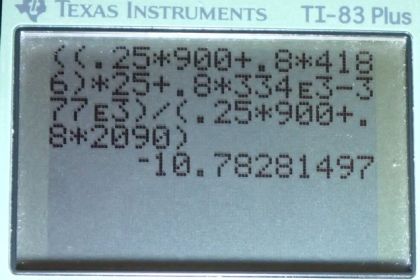 OpenStax College Physics, Chapter 14, Problem 23 (PE) calculator screenshot 1