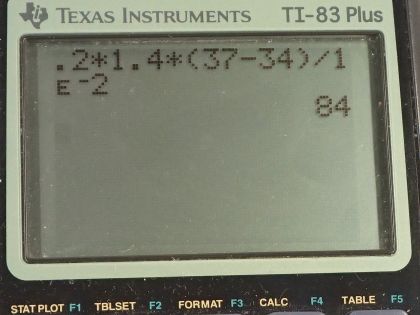 OpenStax College Physics, Chapter 14, Problem 32 (PE) calculator screenshot 1