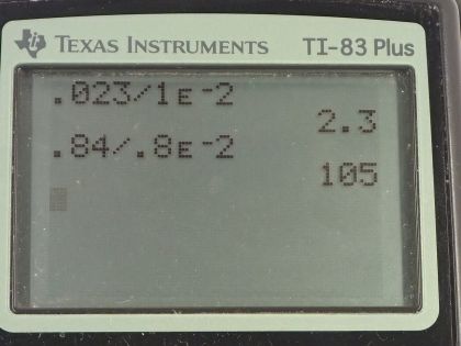 OpenStax College Physics, Chapter 14, Problem 42 (PE) calculator screenshot 1