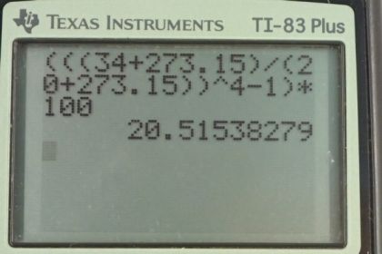 OpenStax College Physics, Chapter 14, Problem 61 (PE) calculator screenshot 2