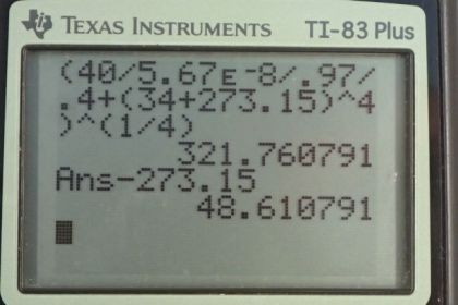 OpenStax College Physics, Chapter 14, Problem 65 (PE) calculator screenshot 1