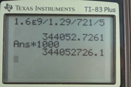 OpenStax College Physics, Chapter 14, Problem 69 (PE) calculator screenshot 1