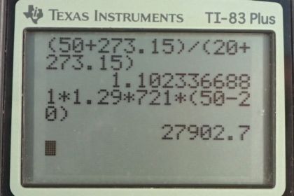 OpenStax College Physics, Chapter 14, Problem 75 (PE) calculator screenshot 1