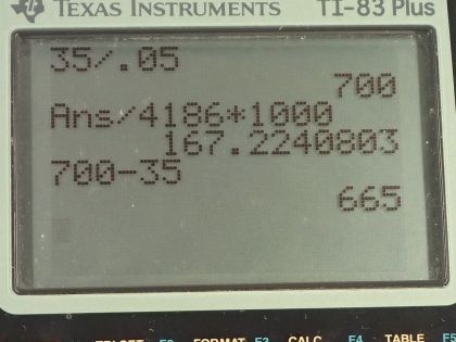 OpenStax College Physics, Chapter 15, Problem 6 (PE) calculator screenshot 1