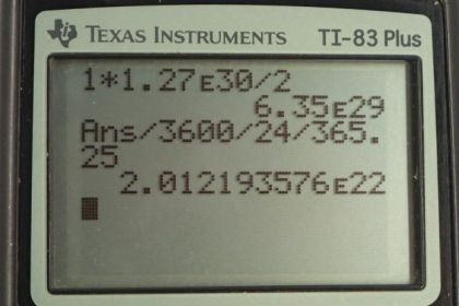 OpenStax College Physics, Chapter 15, Problem 57 (PE) calculator screenshot 1