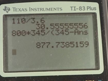 OpenStax College Physics, Chapter 17, Problem 30 (PE) calculator screenshot 1