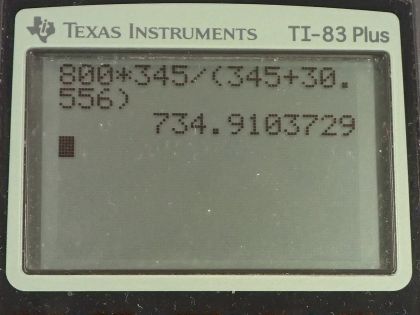 OpenStax College Physics, Chapter 17, Problem 30 (PE) calculator screenshot 2