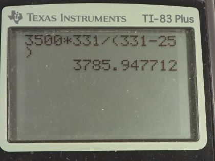 OpenStax College Physics, Chapter 17, Problem 32 (PE) calculator screenshot 1