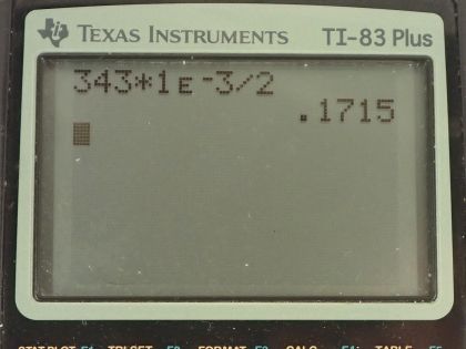 OpenStax College Physics, Chapter 17, Problem 81 (PE) calculator screenshot 1