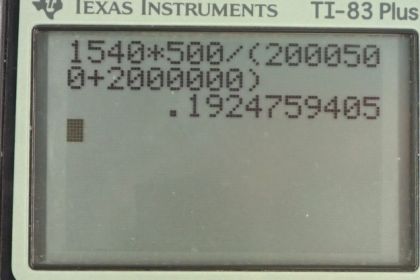 OpenStax College Physics, Chapter 17, Problem 83 (PE) calculator screenshot 1