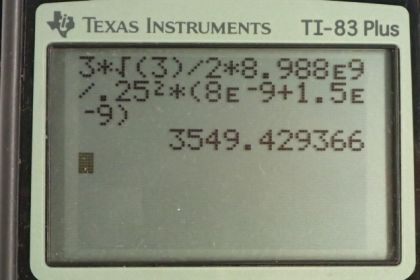 OpenStax College Physics, Chapter 18, Problem 50 (PE) calculator screenshot 1