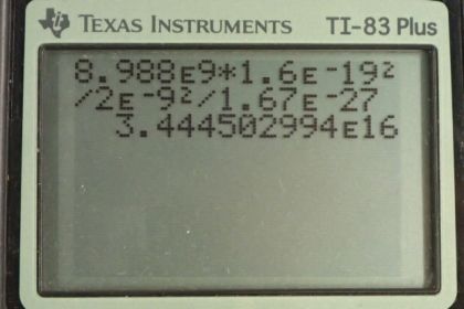 OpenStax College Physics, Chapter 18, Problem 31 (PE) calculator screenshot 1