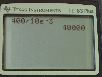 OpenStax College Physics, Chapter 19, Problem 6 (PE) calculator screenshot 1