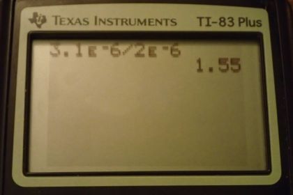 OpenStax College Physics, Chapter 19, Problem 49 (PE) calculator screenshot 1
