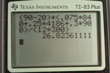 OpenStax College Physics, Chapter 20, Problem 61 (PE) calculator screenshot 1