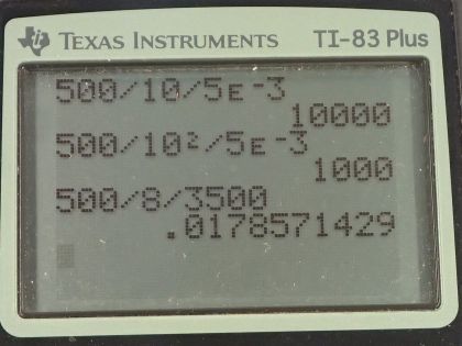 OpenStax College Physics, Chapter 20, Problem 92 (PE) calculator screenshot 1