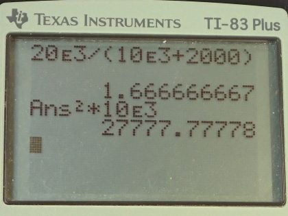 OpenStax College Physics, Chapter 21, Problem 26 (PE) calculator screenshot 1